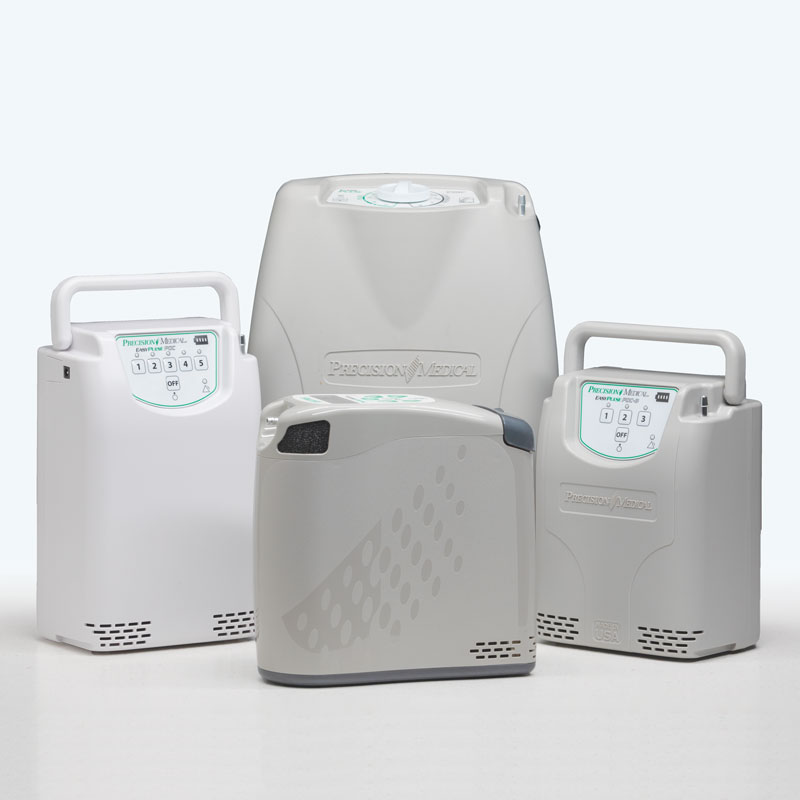 Precision Medical line of portable oxygen concentrators